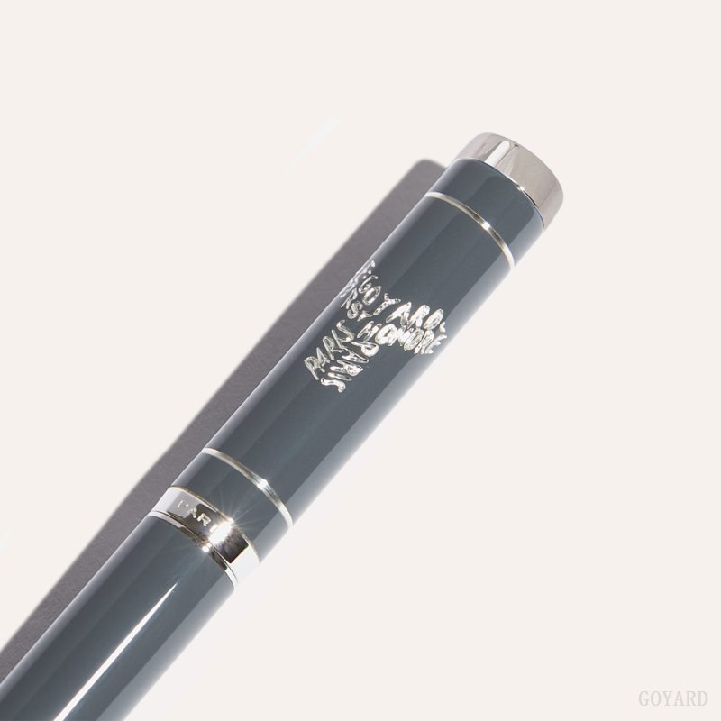 Accesorios Goyard Rollerball Travel Pen Gris | GY-CAY5048
