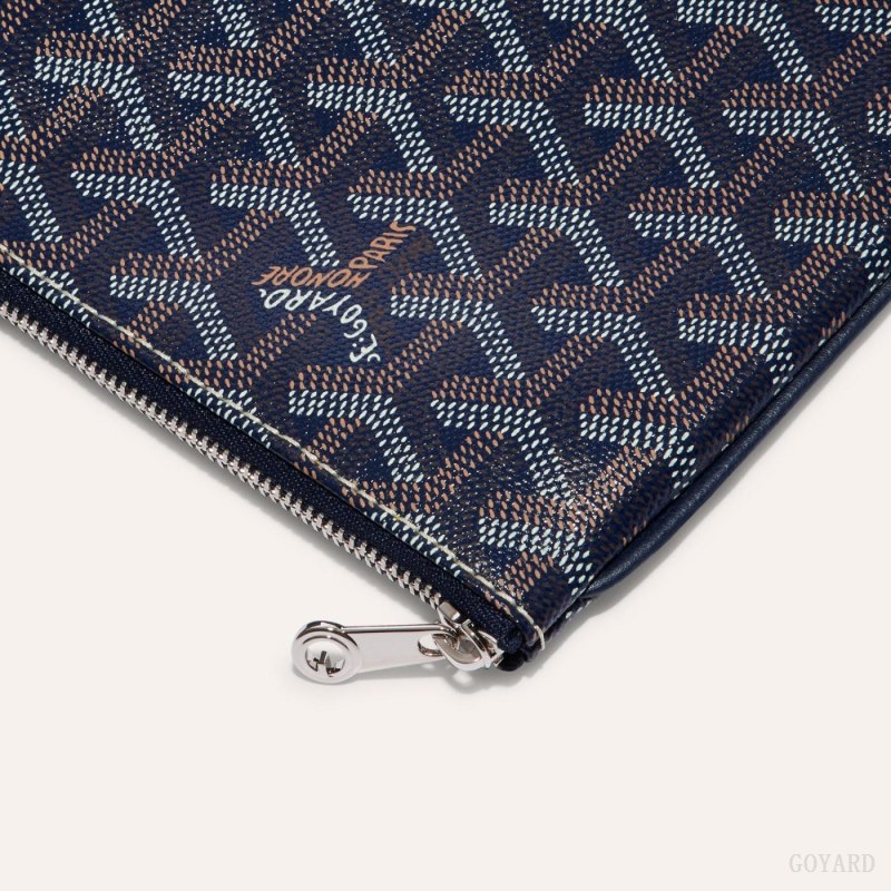 Accesorios Goyard SÉNAT MM POCKET Azul Marino Azules | GY-GPN1886
