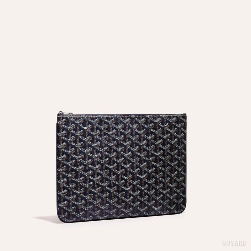 Accesorios Goyard SÉNAT MM POCKET Azul Marino Azules | GY-GPN1886