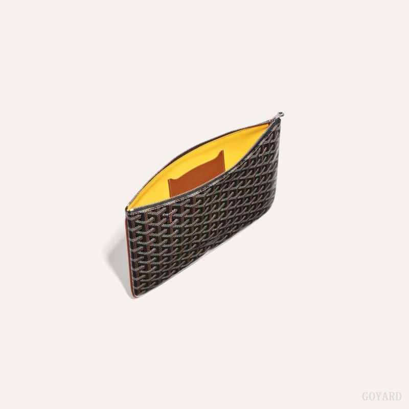 Accesorios Goyard SÉNAT MM POCKET Negras Marrones | GY-IWF1938