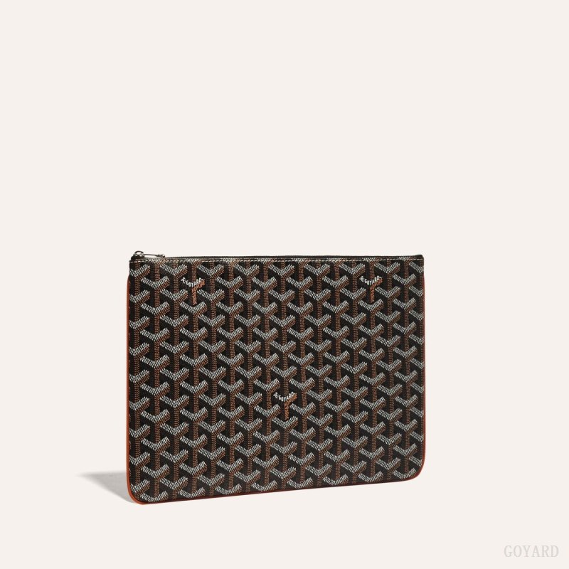 Accesorios Goyard SÉNAT MM POCKET Negras Marrones | GY-IWF1938