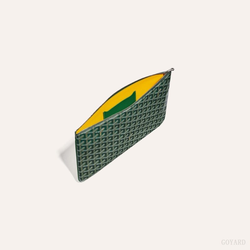 Accesorios Goyard SÉNAT MM POCKET Verde | GY-HJM8717
