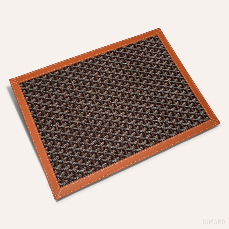 Accesorios Goyard SOUS-MAIN DESK PAD Negras Marrones | GY-YTH1035