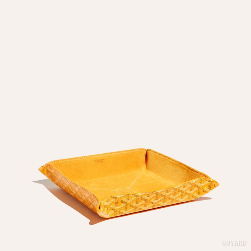 Accesorios Goyard Vide Poche Fourre-Tout Amarillo | GY-TOZ2217