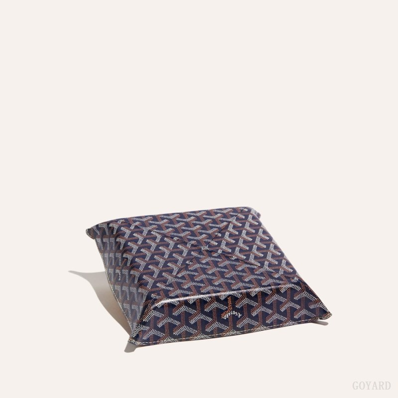 Accesorios Goyard Vide Poche Fourre-Tout Azul Marino Azules | GY-NLI9946