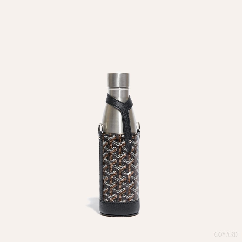 Accesorios Goyard Yonne MM Case & Flask Negras | GY-UOM6910
