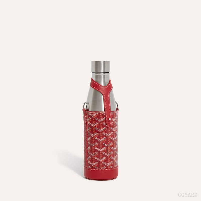 Accesorios Goyard Yonne MM Case & Flask Rojas | GY-UWC5004