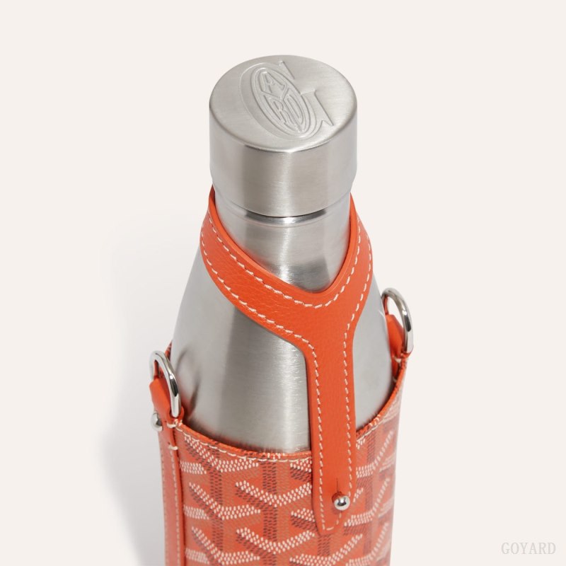 Accesorios Goyard Yonne MM Case & Flask Naranjas | GY-LTN8322