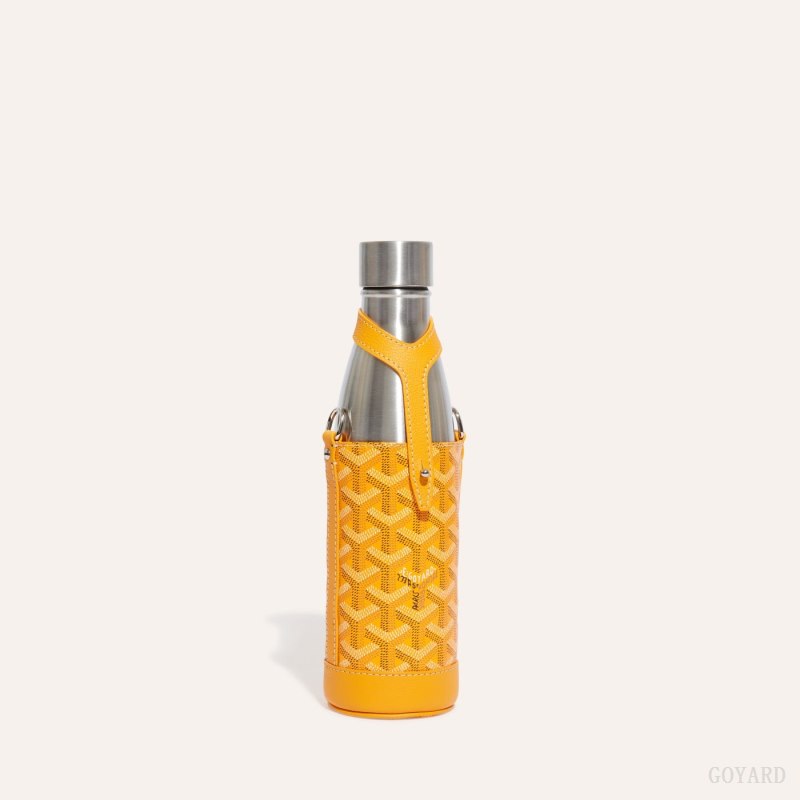 Accesorios Goyard Yonne MM Case & Flask Amarillo | GY-DAS2649