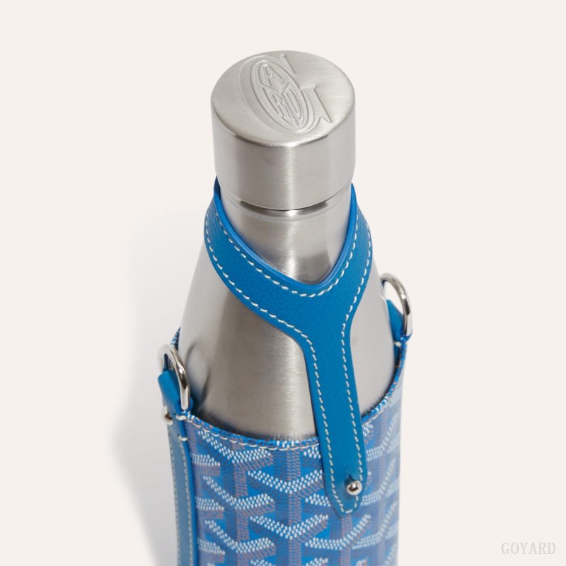 Accesorios Goyard Yonne MM Case & Flask Azules | GY-KZF9581
