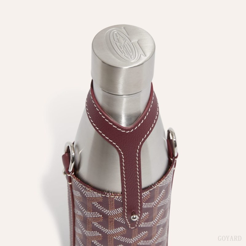 Accesorios Goyard Yonne MM Case & Flask Burdeos | GY-SLK8336