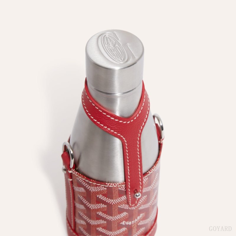 Accesorios Goyard Yonne PM Case & Flask Rojas | GY-AZB3500