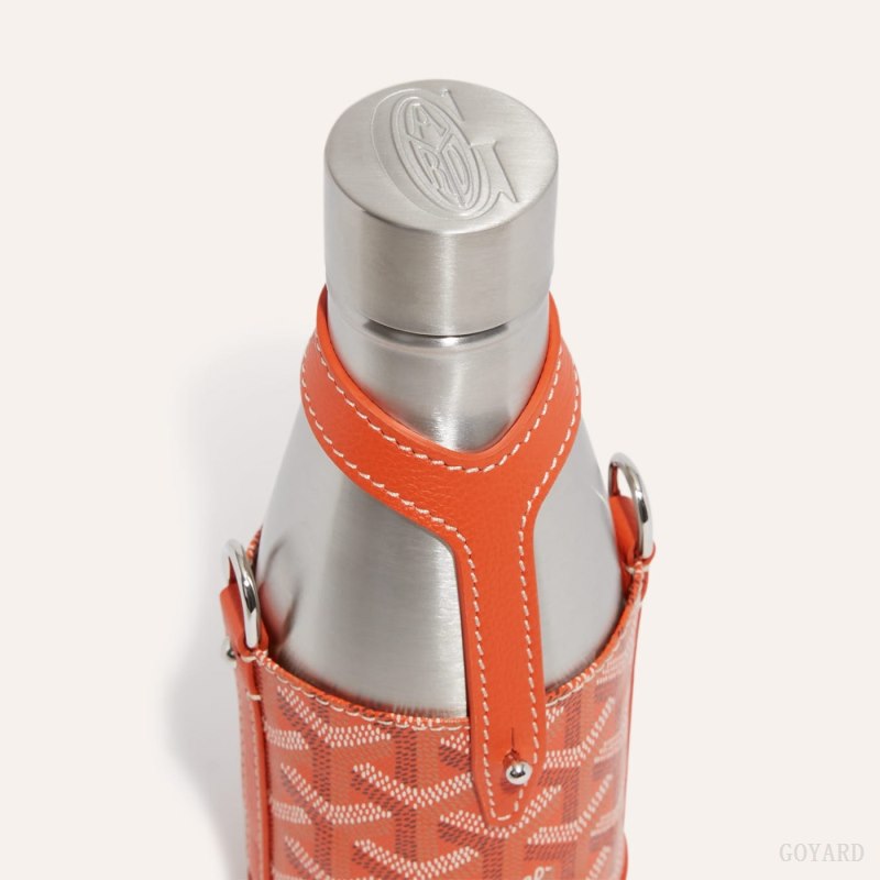 Accesorios Goyard Yonne PM Case & Flask Naranjas | GY-SGD3609