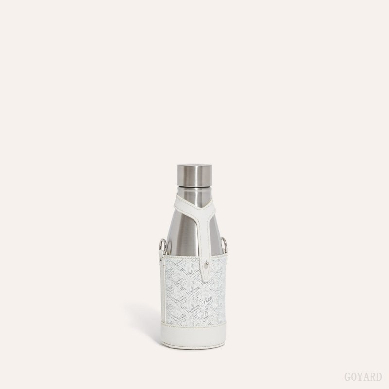 Accesorios Goyard Yonne PM Case & Flask Blancas | GY-HXW8184