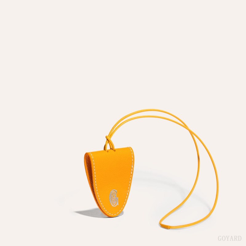 Accesorios Para Bolsos Goyard CROC UNIVERSEL Amarillo | GY-RAL3292