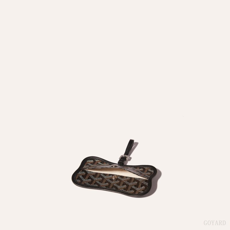 Accesorios Para Bolsos Goyard Os Grey Dog pocket Negras | GY-YIK2791