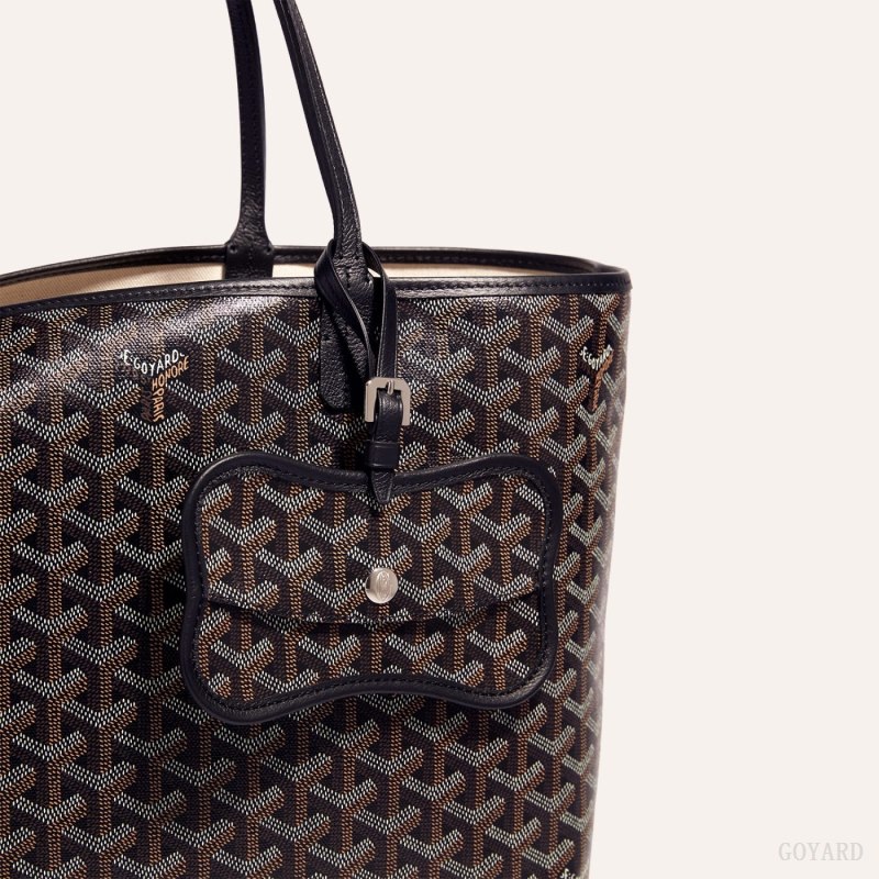 Accesorios Para Bolsos Goyard Os Grey Dog pocket Negras | GY-YIK2791