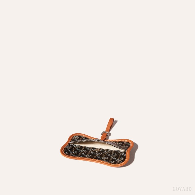 Accesorios Para Bolsos Goyard Os Grey Dog pocket Negras Marrones | GY-CJP1632