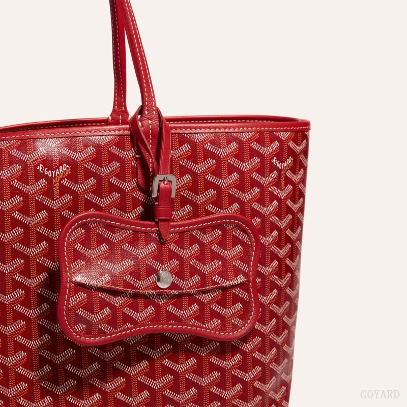 Accesorios Para Bolsos Goyard Os Grey Dog pocket Rojas | GY-LUL5585