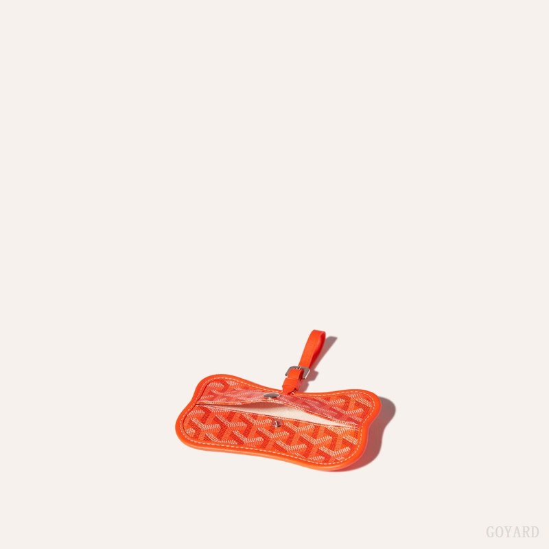 Accesorios Para Bolsos Goyard Os Grey Dog pocket Naranjas | GY-VPE0185