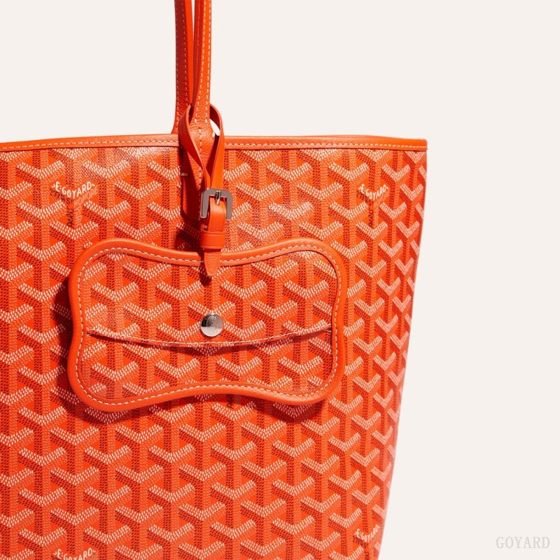 Accesorios Para Bolsos Goyard Os Grey Dog pocket Naranjas | GY-VPE0185