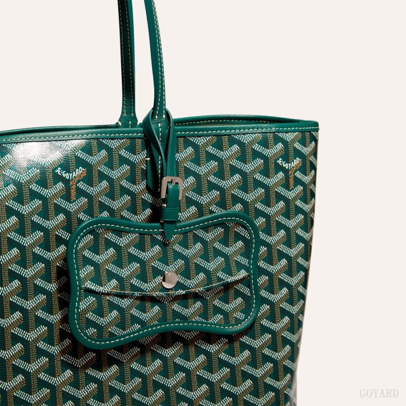 Accesorios Para Bolsos Goyard Os Grey Dog pocket Verde | GY-AAP0676