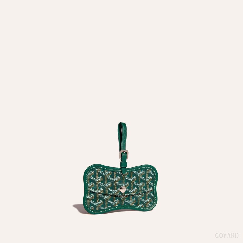 Accesorios Para Bolsos Goyard Os Grey Dog pocket Verde | GY-AAP0676