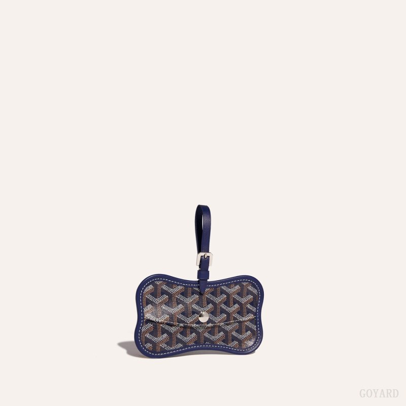 Accesorios Para Bolsos Goyard Os Grey Dog pocket Azul Marino Azules | GY-PRN4127