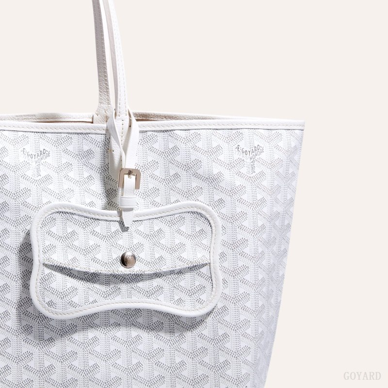 Accesorios Para Bolsos Goyard Os Grey Dog pocket Blancas | GY-TRN2233