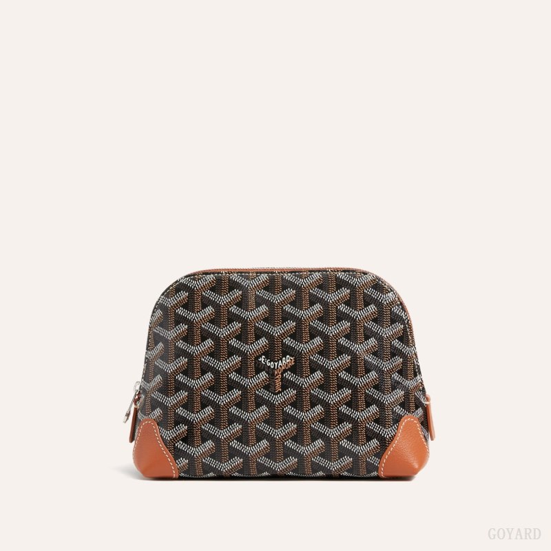 Accesorios Para Bolsos Goyard Vendôme Cosmetic Pouch Negras Marrones | GY-ZFU6877