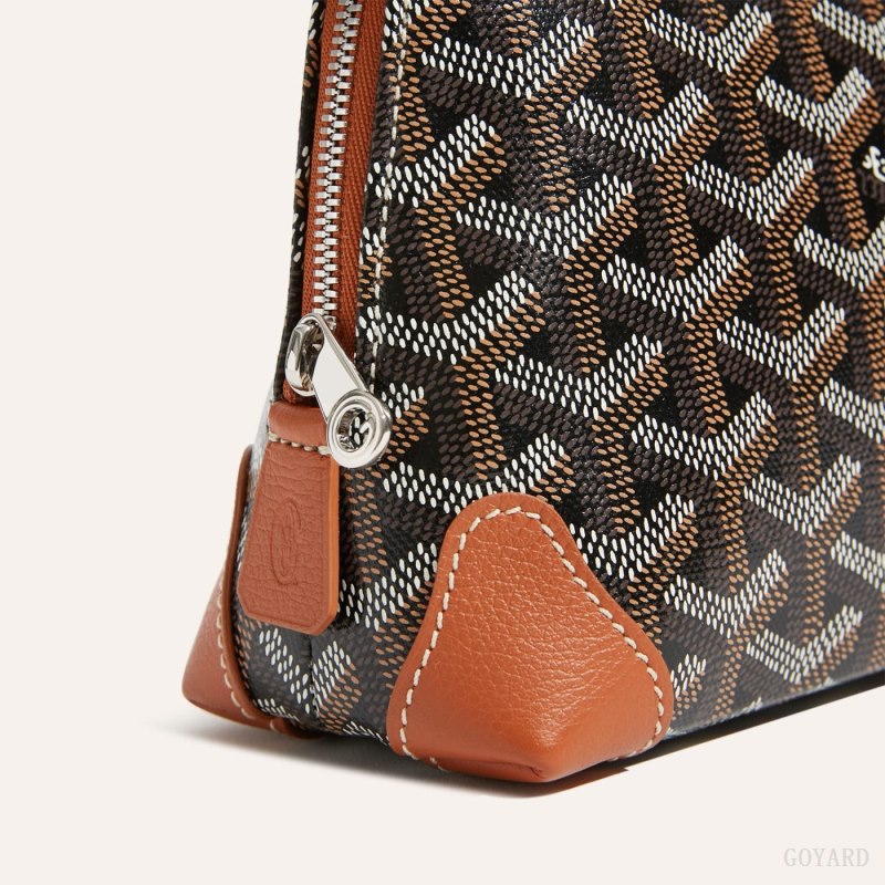 Accesorios Para Bolsos Goyard Vendôme Cosmetic Pouch Negras Marrones | GY-ZFU6877