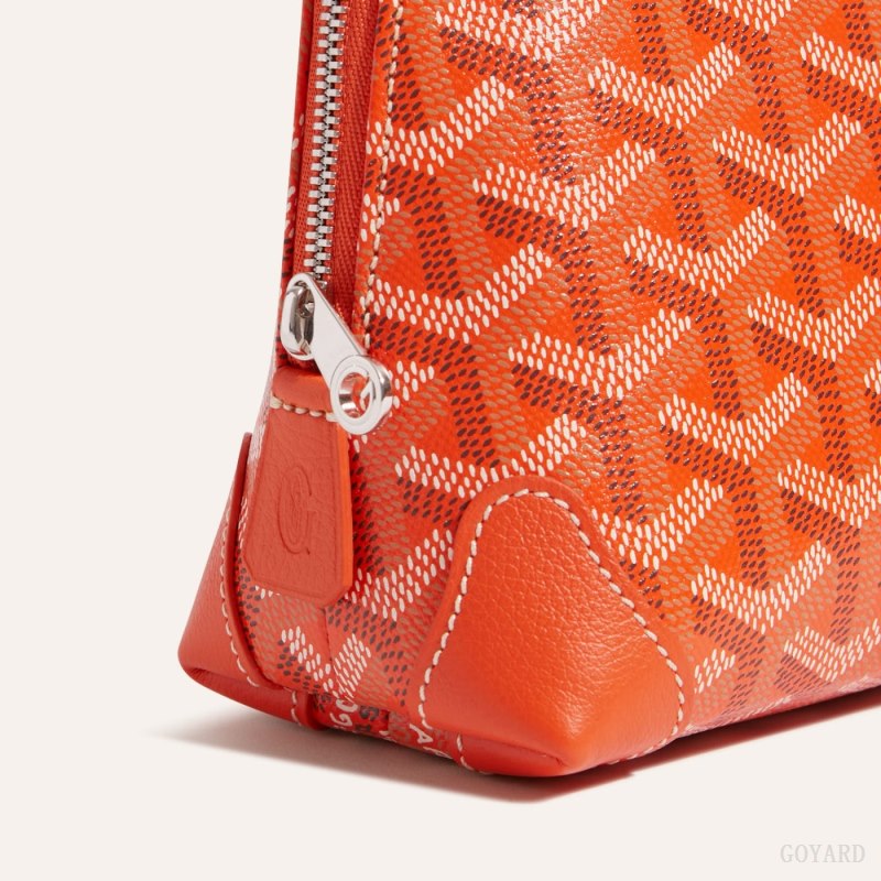 Accesorios Para Bolsos Goyard Vendôme Cosmetic Pouch Naranjas | GY-LMD9355