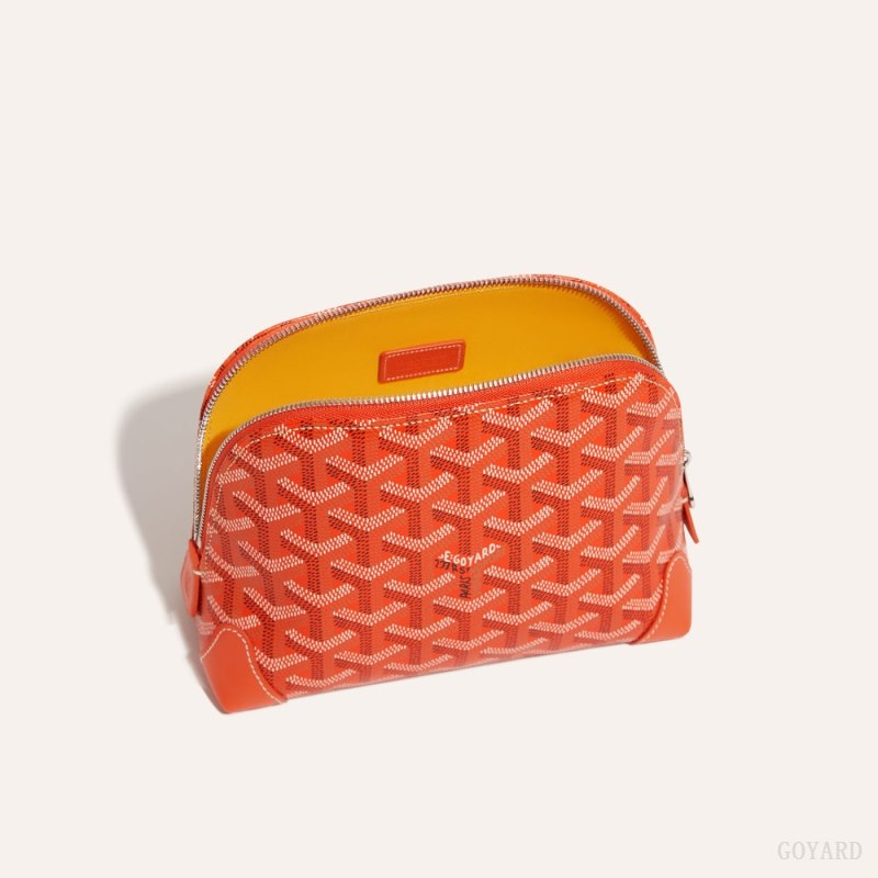Accesorios Para Bolsos Goyard Vendôme Cosmetic Pouch Naranjas | GY-LMD9355