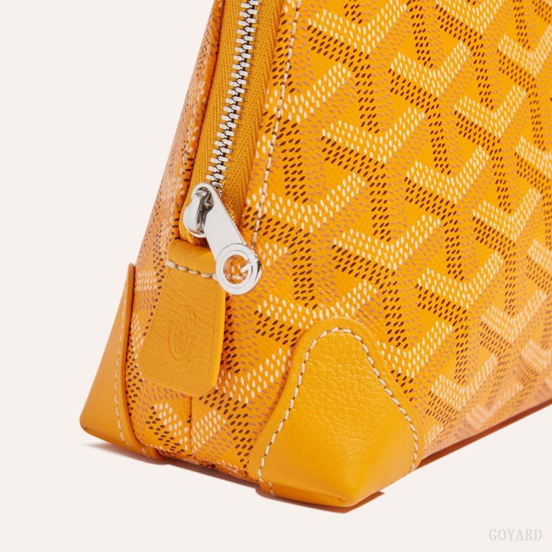 Accesorios Para Bolsos Goyard Vendôme Cosmetic Pouch Amarillo | GY-WRW1823