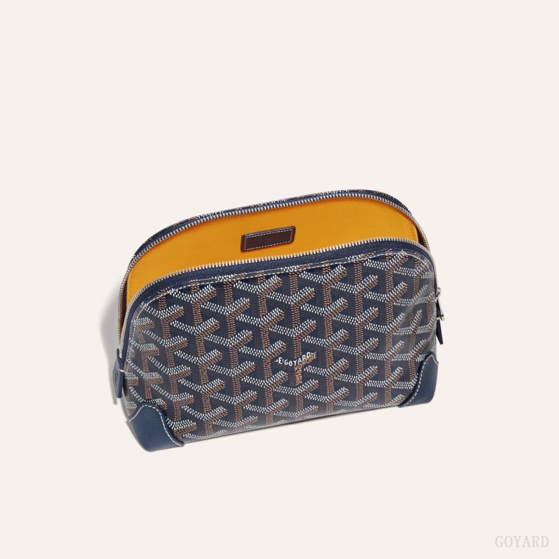 Accesorios Para Bolsos Goyard Vendôme Cosmetic Pouch Azul Marino Azules | GY-FRH0074