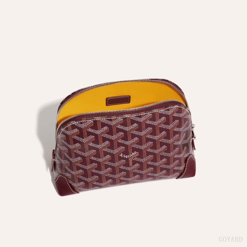 Accesorios Para Bolsos Goyard Vendôme Cosmetic Pouch Burdeos | GY-CDU4452