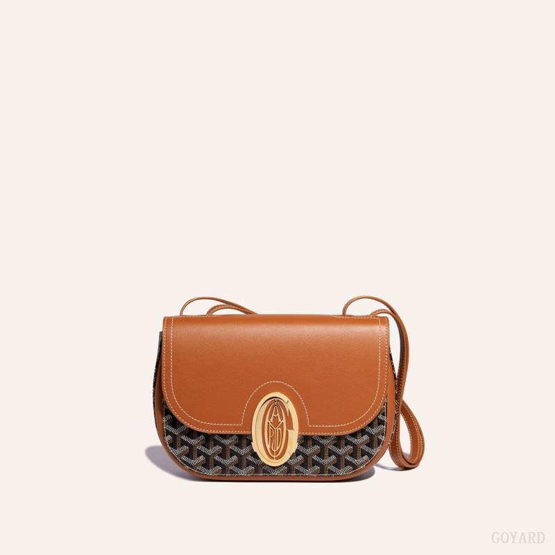 Bolsa De Hombro Goyard 233 bag Negras Marrones | GY-EZS1072