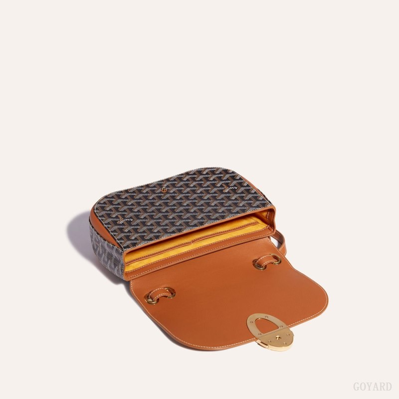 Bolsa De Hombro Goyard 233 bag Negras Marrones | GY-EZS1072