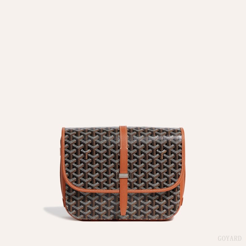 Bolsa De Hombro Goyard Belvedere MM Bag Negras Marrones | GY-TRE2559