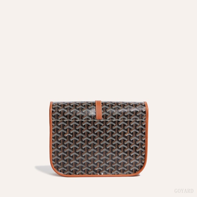 Bolsa De Hombro Goyard Belvedere MM Bag Negras Marrones | GY-TRE2559
