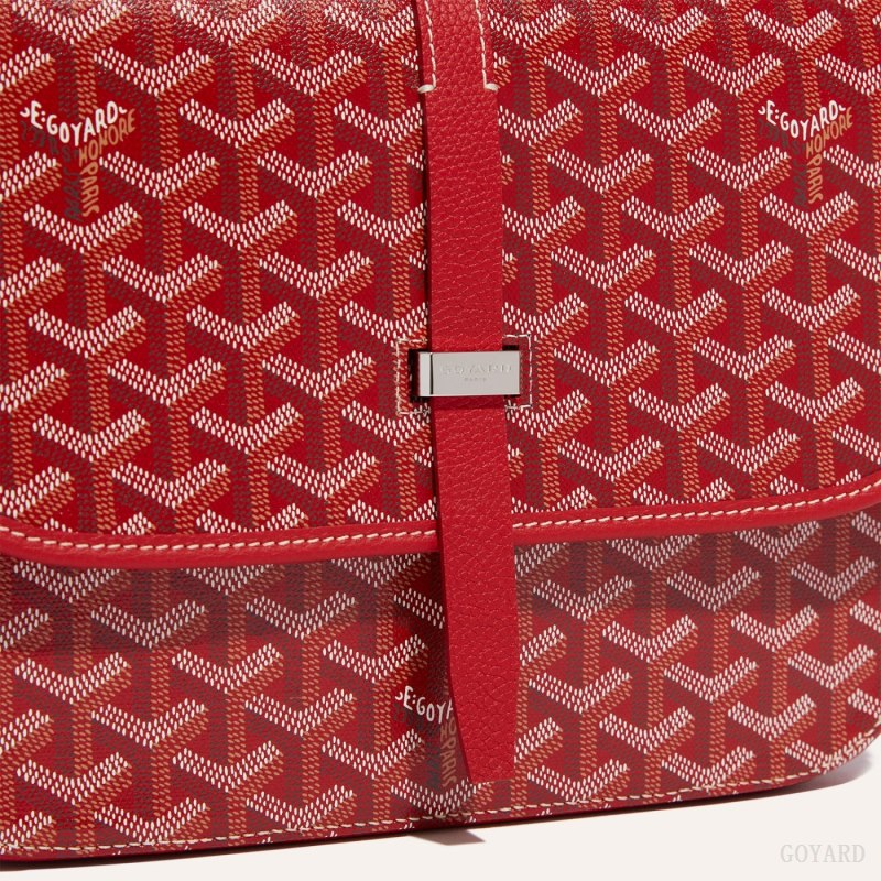 Bolsa De Hombro Goyard Belvedere MM Bag Rojas | GY-NRN5293