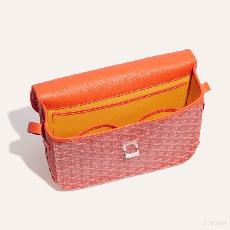 Bolsa De Hombro Goyard Belvedere MM Bag Naranjas | GY-LYQ4351