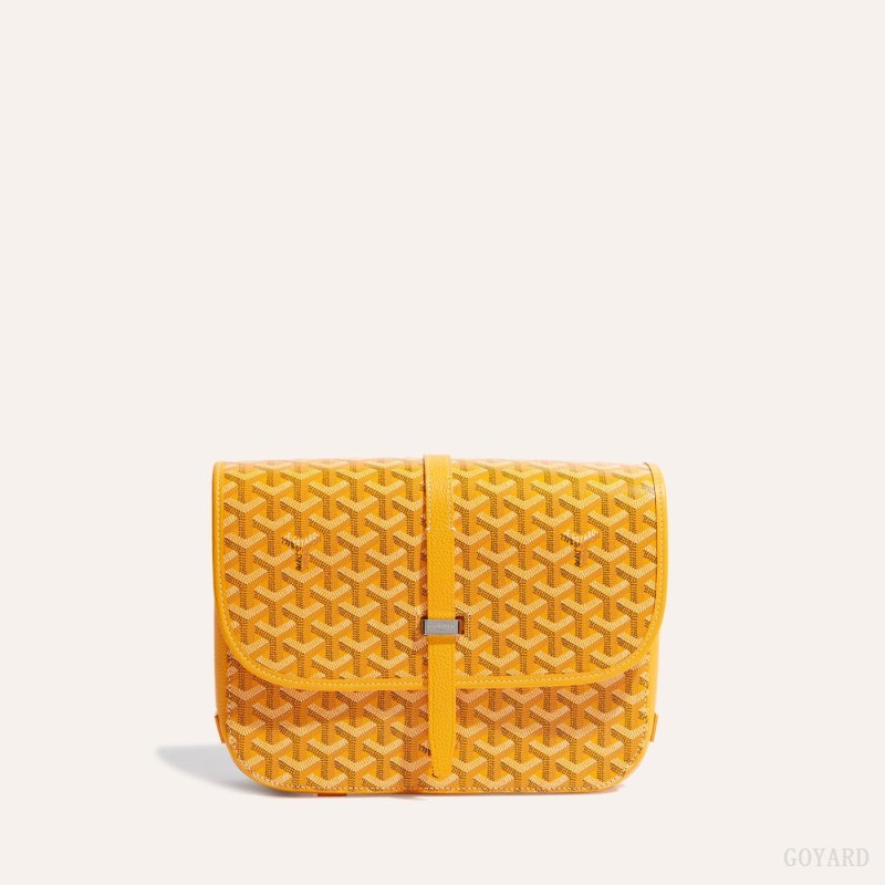 Bolsa De Hombro Goyard Belvedere MM Bag Amarillo | GY-ODG1745