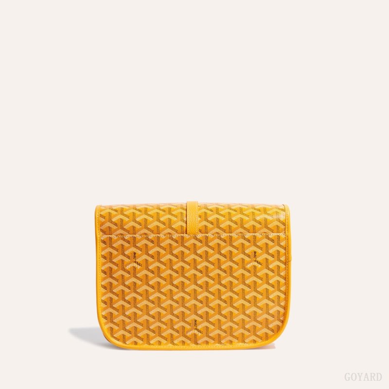 Bolsa De Hombro Goyard Belvedere MM Bag Amarillo | GY-ODG1745
