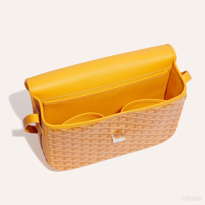Bolsa De Hombro Goyard Belvedere MM Bag Amarillo | GY-ODG1745