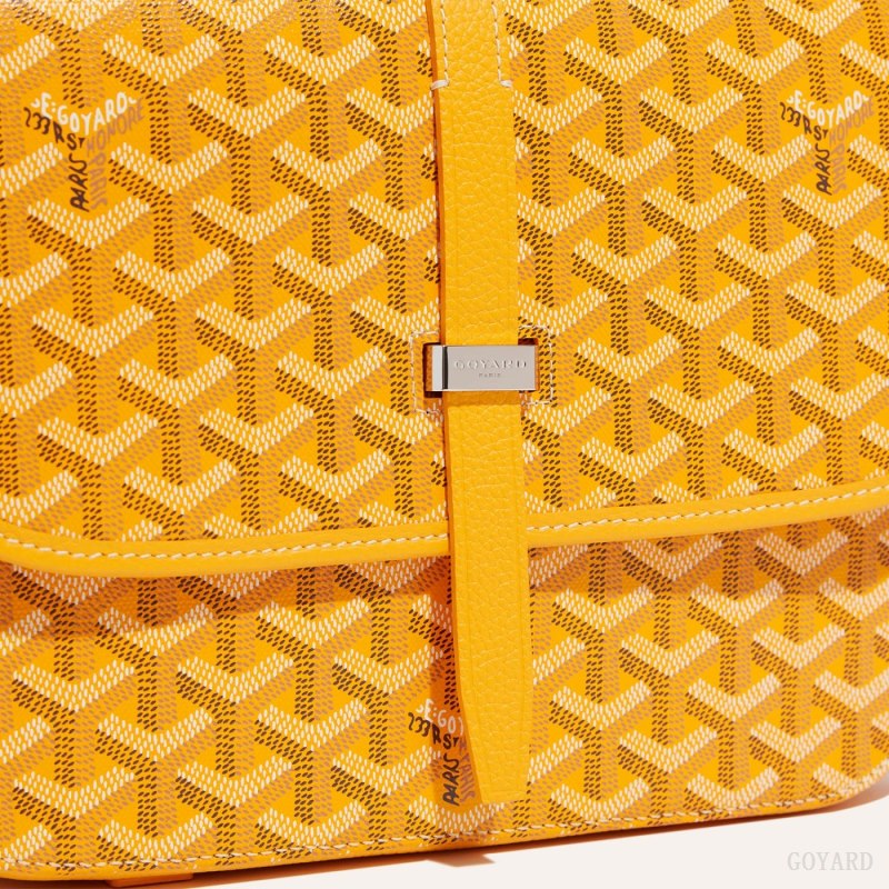 Bolsa De Hombro Goyard Belvedere MM Bag Amarillo | GY-ODG1745