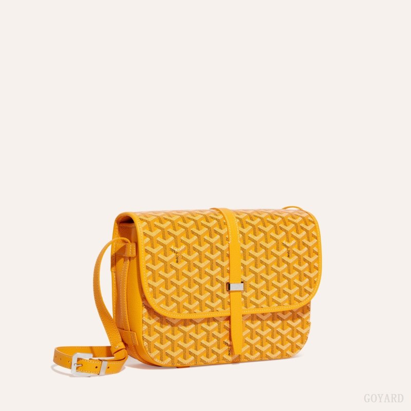 Bolsa De Hombro Goyard Belvedere MM Bag Amarillo | GY-ODG1745