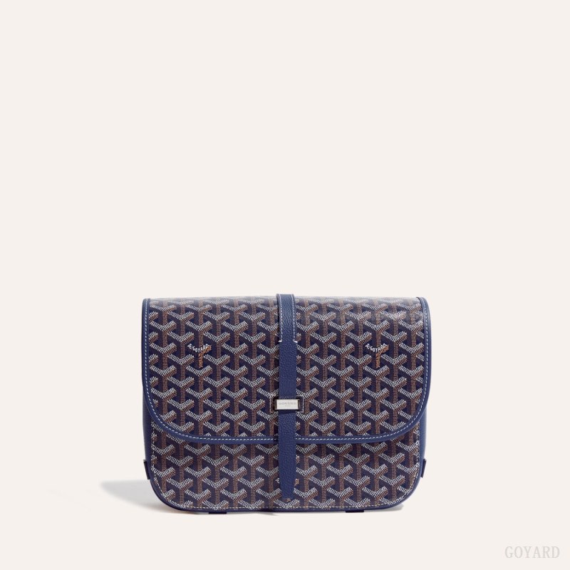 Bolsa De Hombro Goyard Belvedere MM Bag Azul Marino Azules | GY-UEG0302