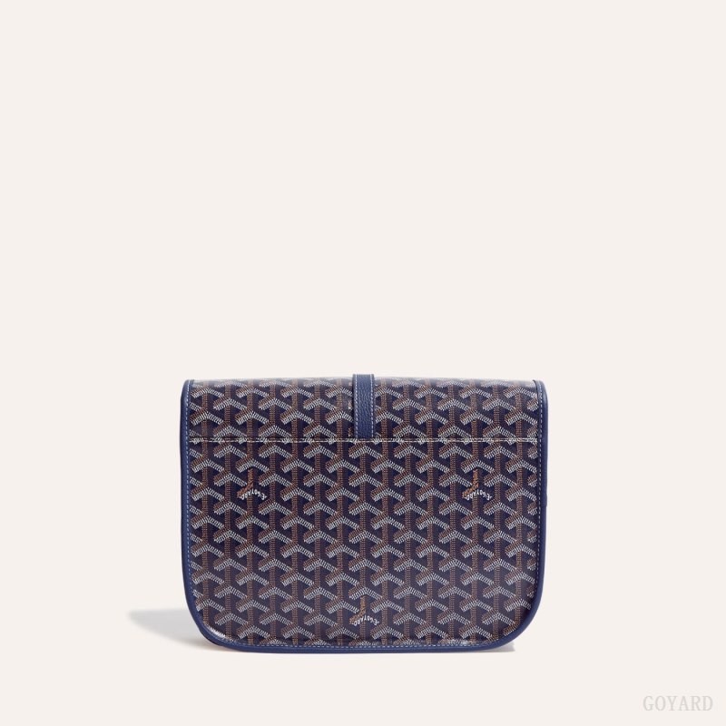 Bolsa De Hombro Goyard Belvedere MM Bag Azul Marino Azules | GY-UEG0302