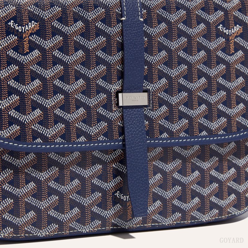 Bolsa De Hombro Goyard Belvedere MM Bag Azul Marino Azules | GY-UEG0302